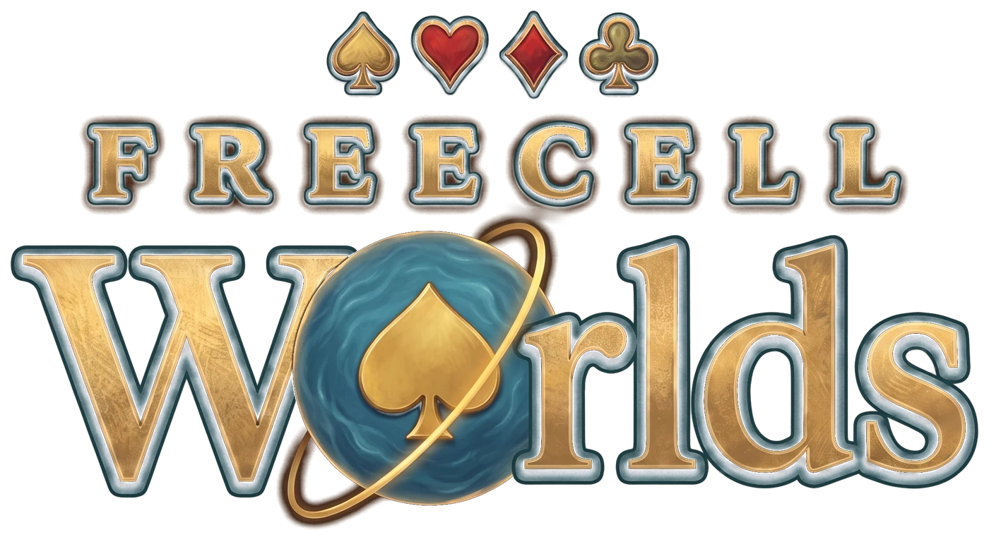 FreeCell Worlds logo
